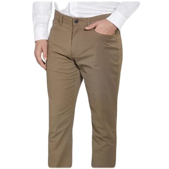 English Laundry Pants 40x30 Men Birch 5 Pocket Cotton Blend New - Picture 1 of 5